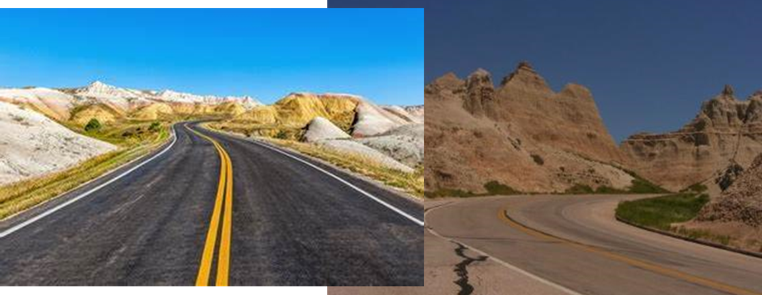 Badlands Loop Road  