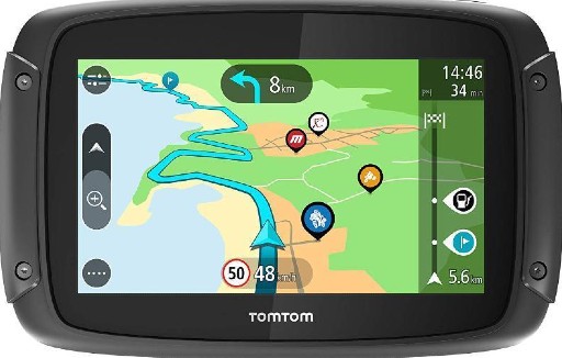 TomTom Rider 550 motorcycle GPS device 
