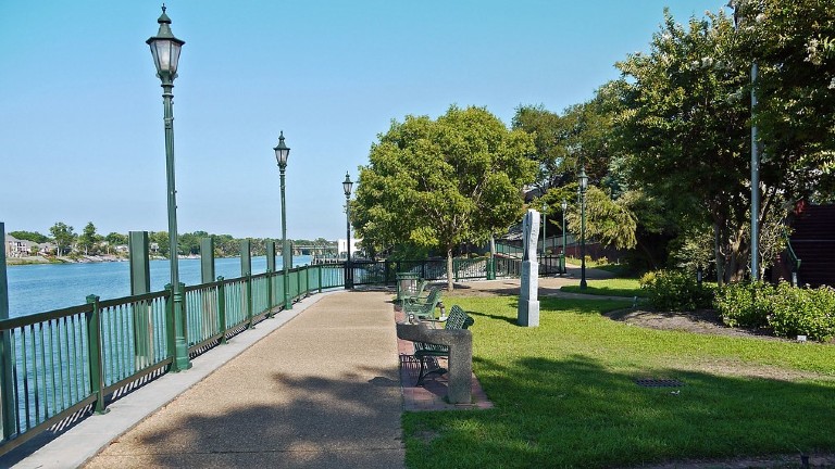 Riverwalk Park in Augusta Georgia.