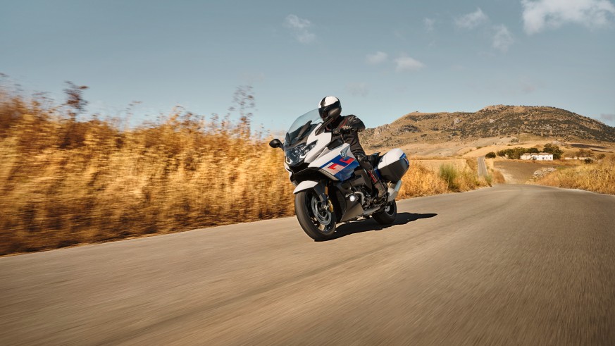 BMW K 1600 GT on an open road