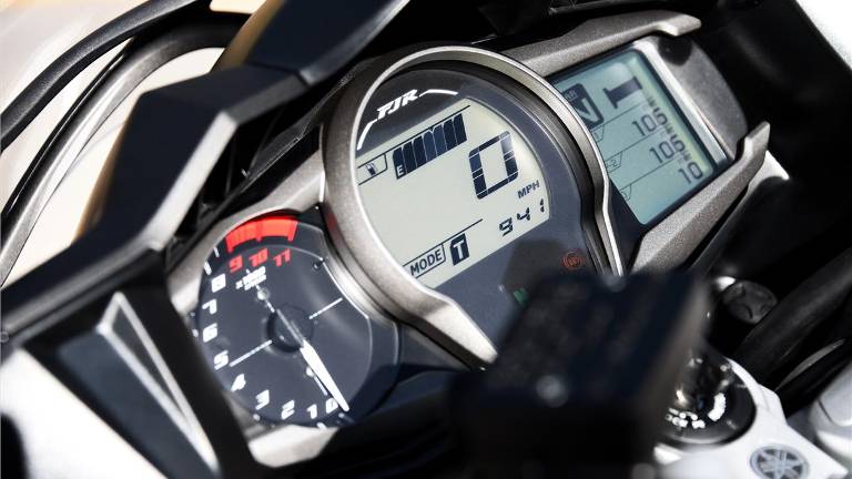 2022 FJR instrument panel