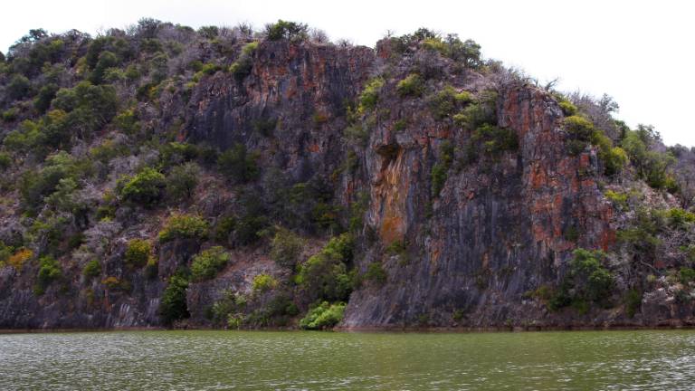 Rocky cliffs on Colorado River