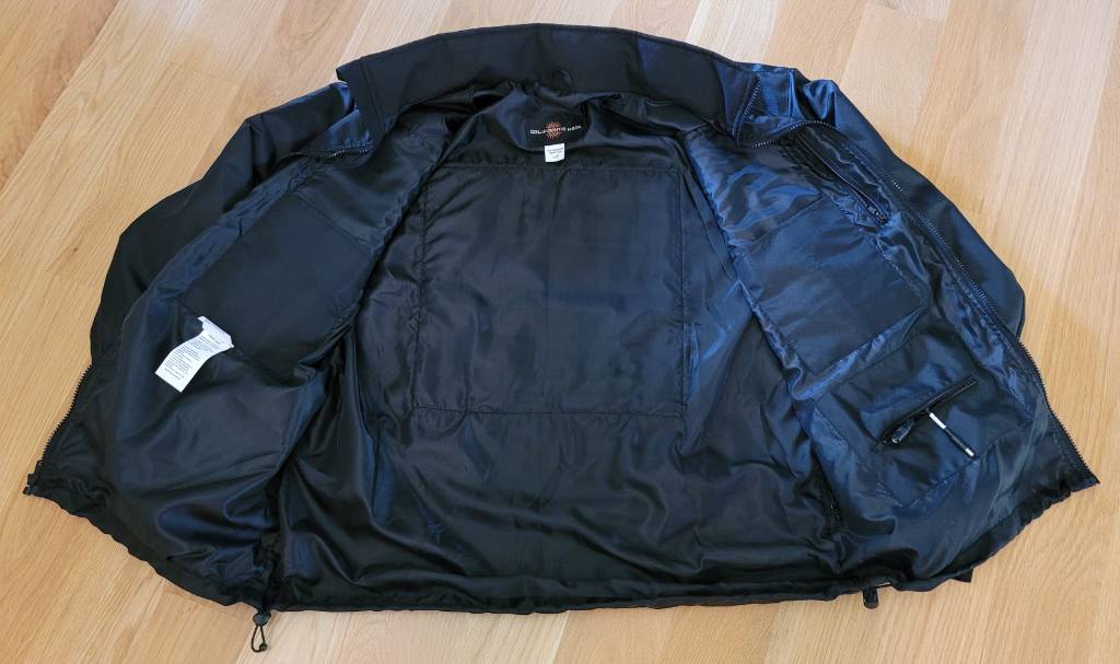 Open jacket liner