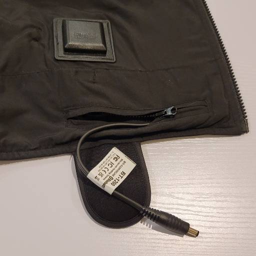 Heated hot sale jacket marks