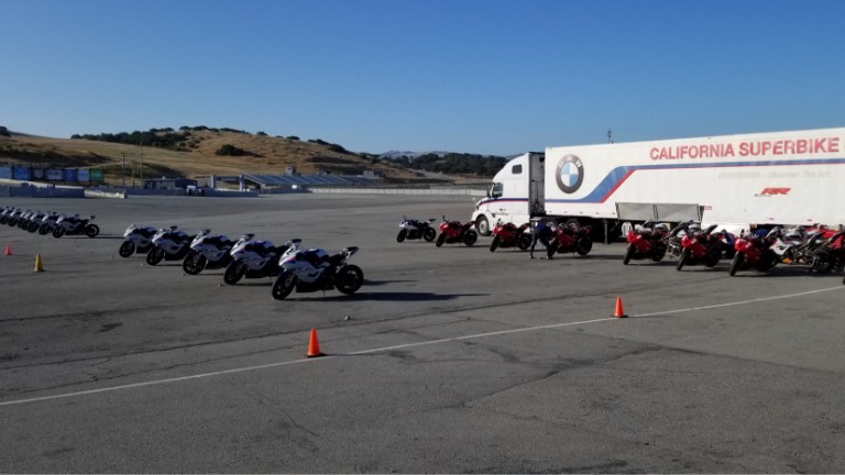 Paddock at Laguna Secca