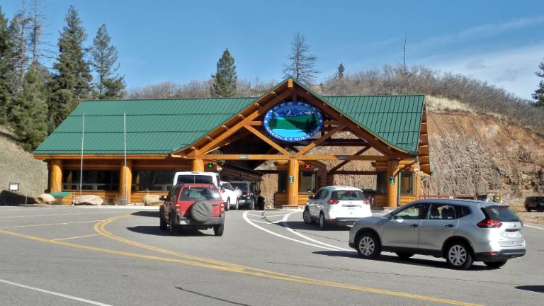 Pikes Peak Highway tollgate