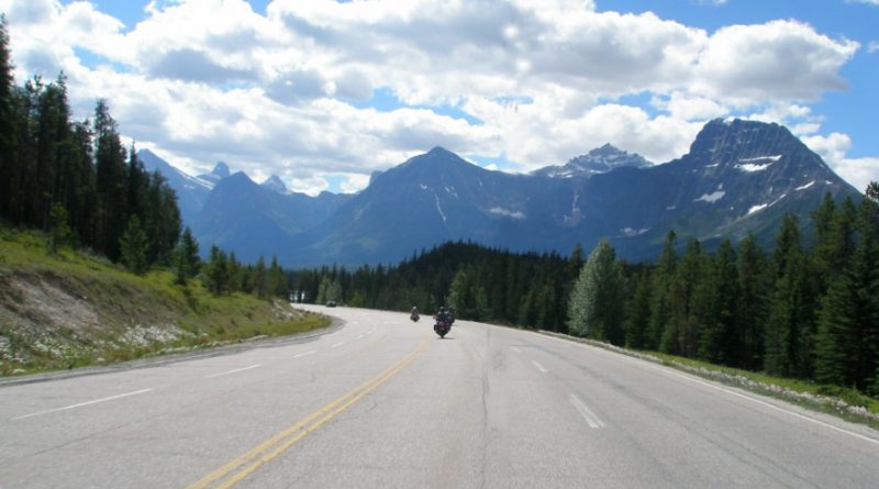 Motorcycle riders in Canada