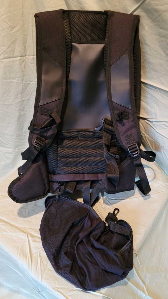 Back of Axe backpack