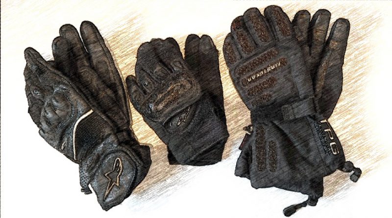 Sport touring gloves