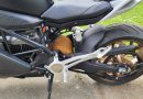 Electric motorcycle drive train