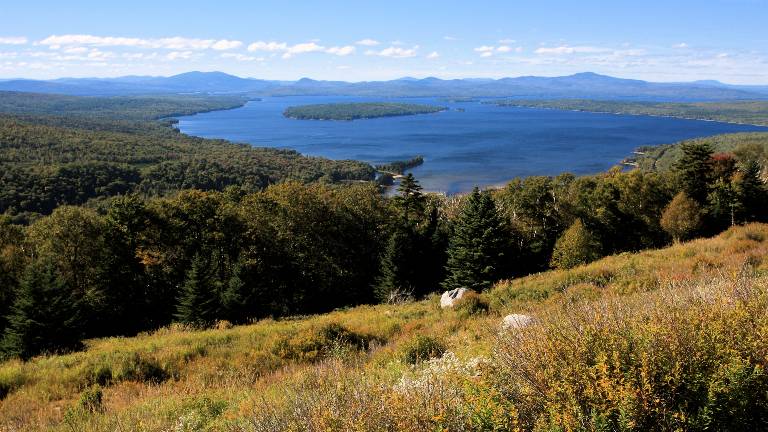 Mooselookmeguntic Lake in Maine