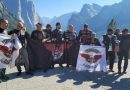 motorcycle club members at yosemite