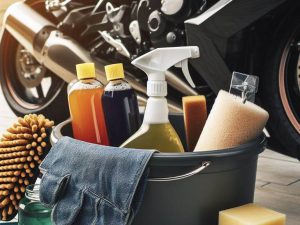 Motorcycle wash kit