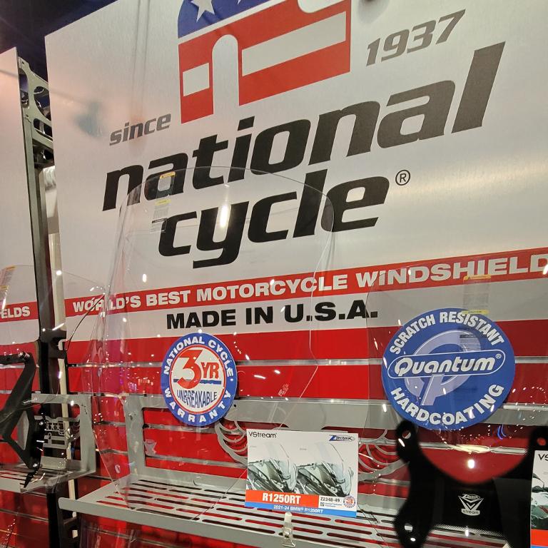 National Cycle windshields
