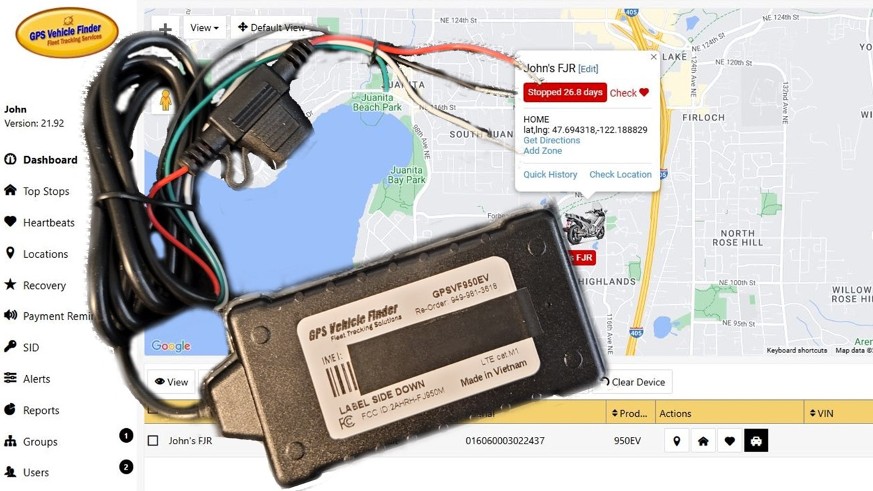 GPS Vehicle Finder