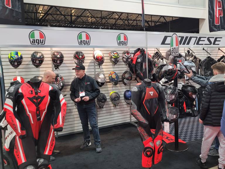 AGV and Dainese gear