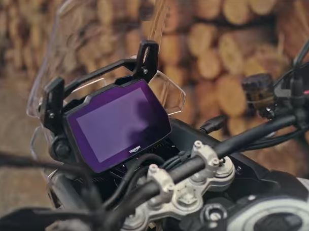 Tiger 900 Alpine Edition TFT instrument panel