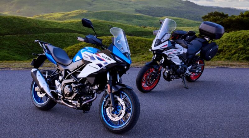 Two 2026 Suzuki SV-7GX motorcycles