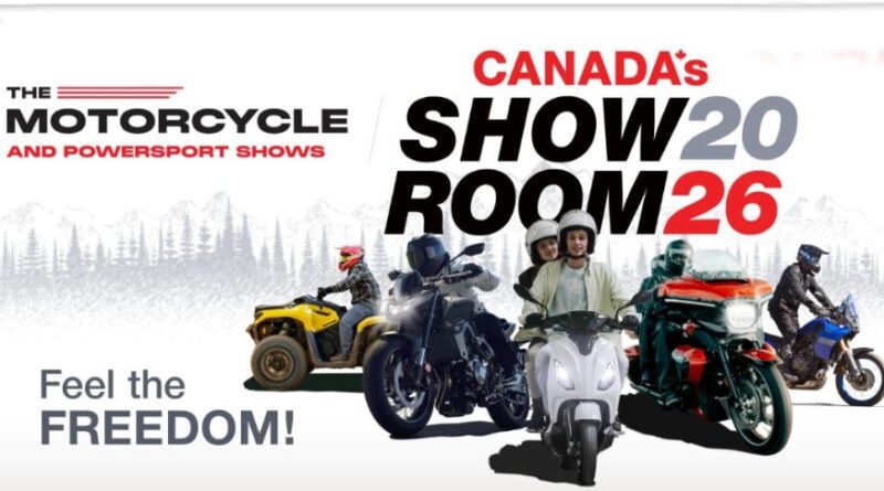 Moto Canada 2026 show banner