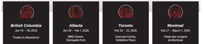 Moto Canada 2026 show dates and locations