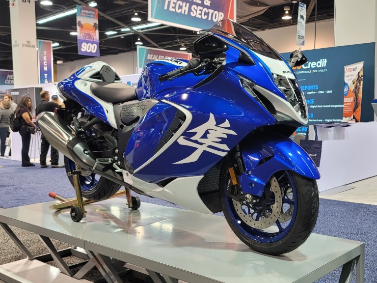 2026 Suzuki Hayabusa in blue