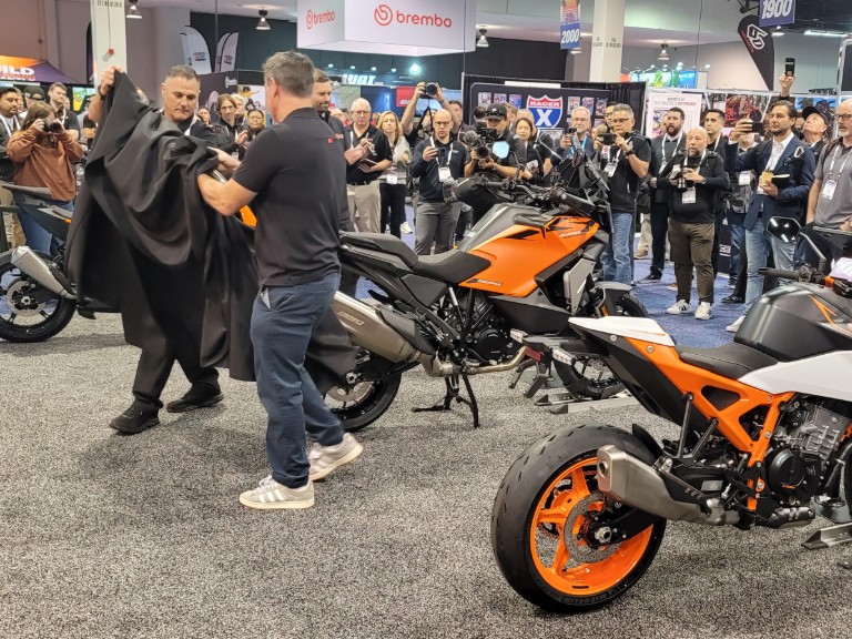 KTM unveils the 1390 Super Adventure S Evo