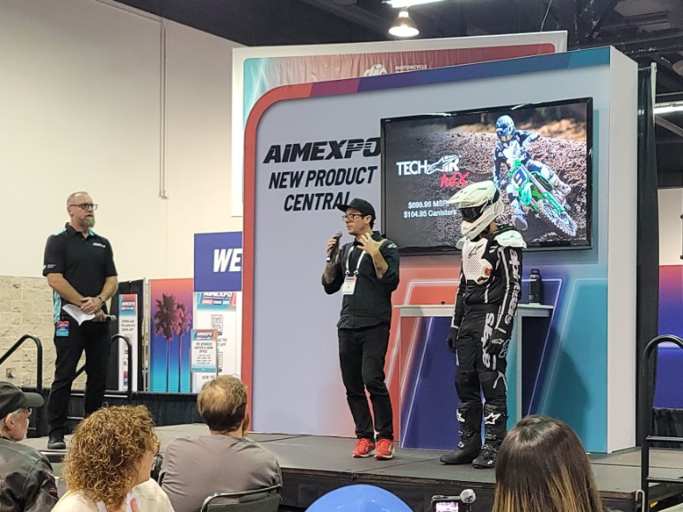 Alpinestars announcing the Tech Air MX