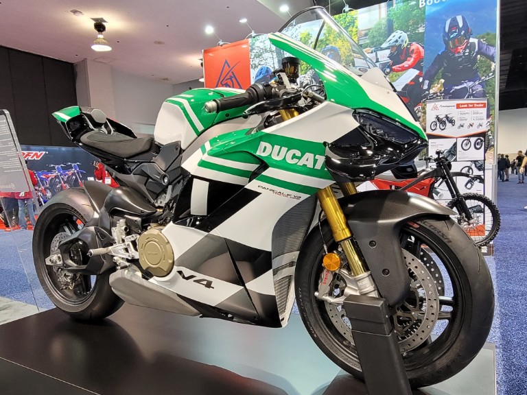 Brembo Finned T-Drive discs featured on the limited edition Ducati Panigale V4 Tricolore