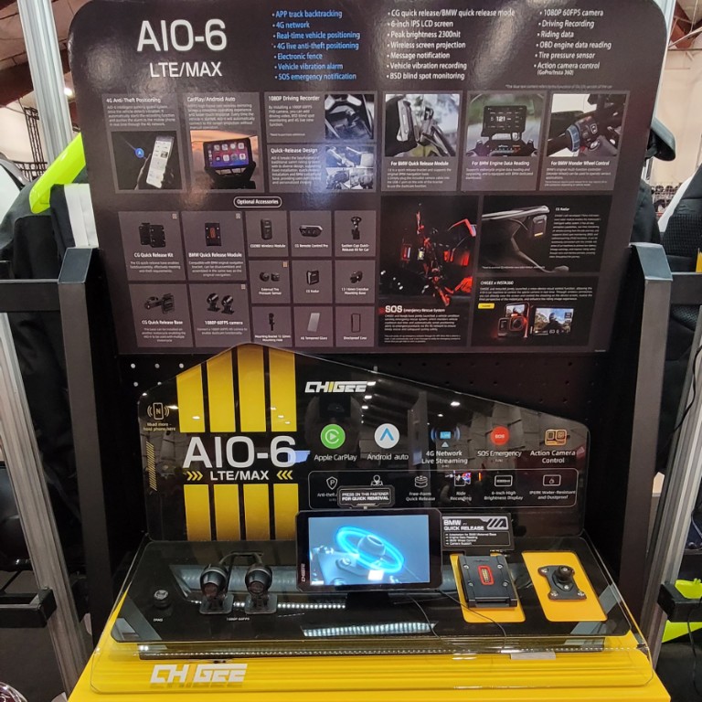 Chigee AIO-6 LTE/MAX smart display and add-on cameras and TPMS devices