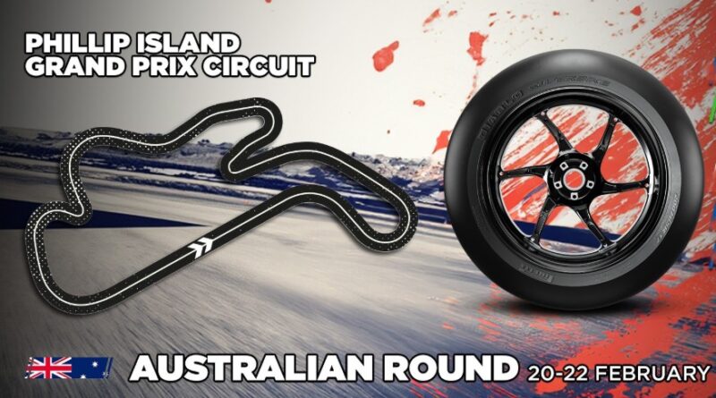 Phillip Island Grand Prix circuit diagram.