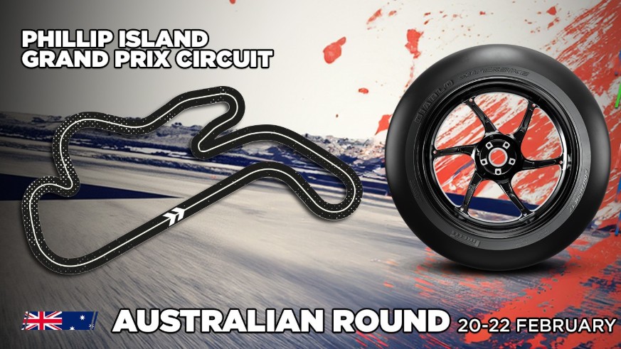 Phillip Island Grand Prix circuit diagram.