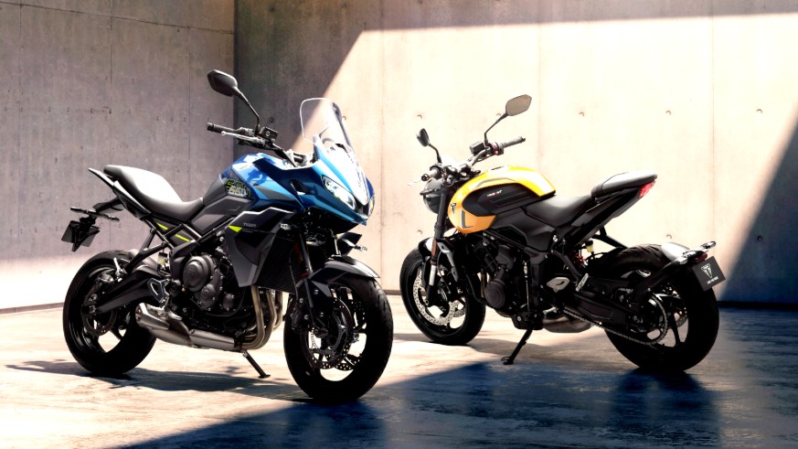 Triumph Tiger Sport 660 and Trident 660 for 2026