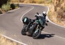 BMW S 1000 XR riding a winding road