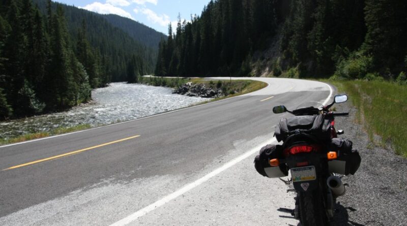 US-12 over Lolo Pass Montana