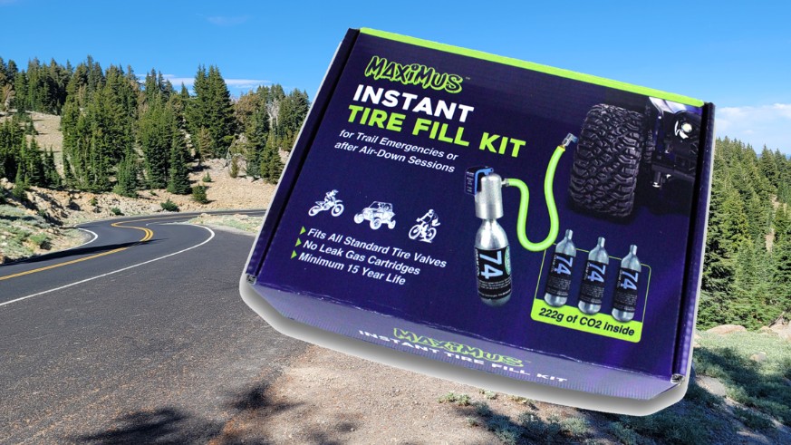 Maximus Tire Fill Kit package