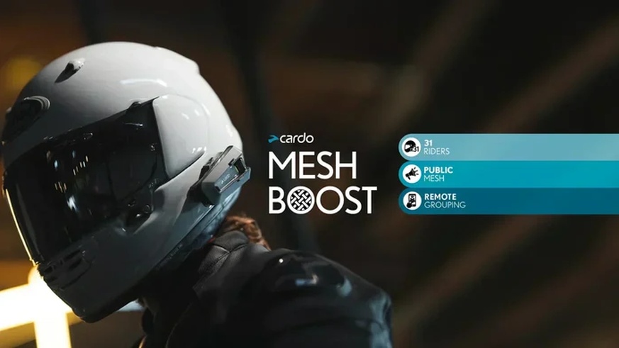Cardo mesh boost software update