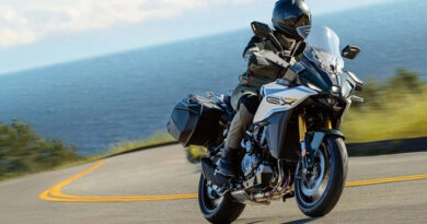 Suzuki GSX-S1000GX+ on road
