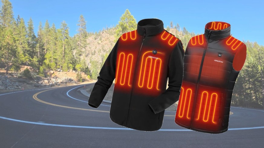 Venustas heated fleece jacket and vest