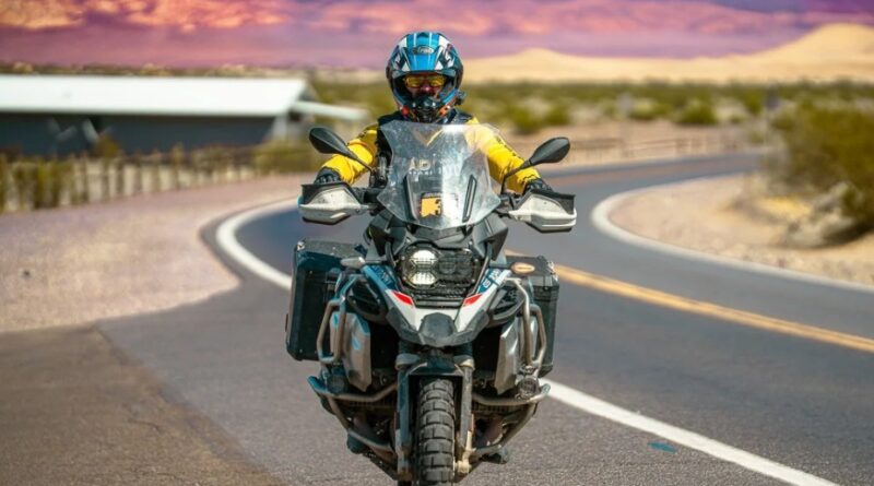 Rider on 2026 ADV Cannonball Rally