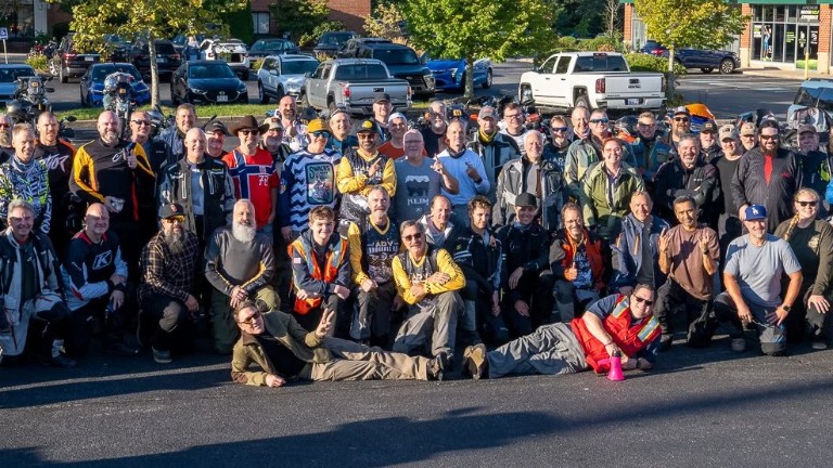2026 ADV Cannonball Rally rider group photo