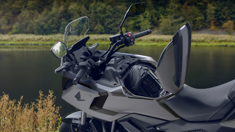 Honda NC750X DCT tank storage box