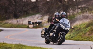 2027 Honda Gold Wing on the road