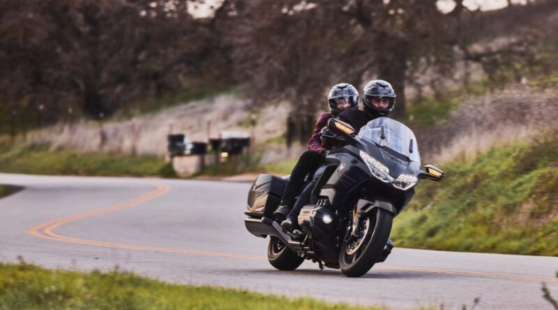 2027 Honda Gold Wing on the road